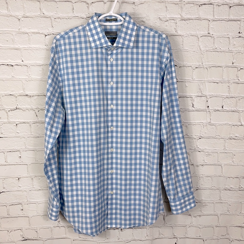 Calibrate Long Sleeve Button Down Sz16 1/2 (34-35)